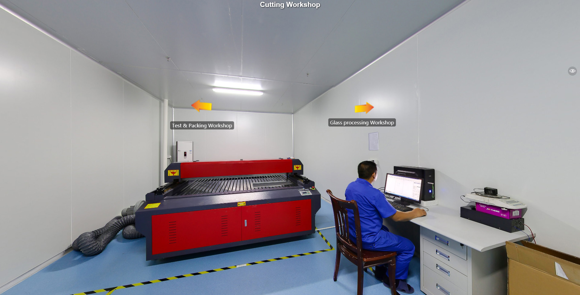 Vista panorámica del laboratorio 2